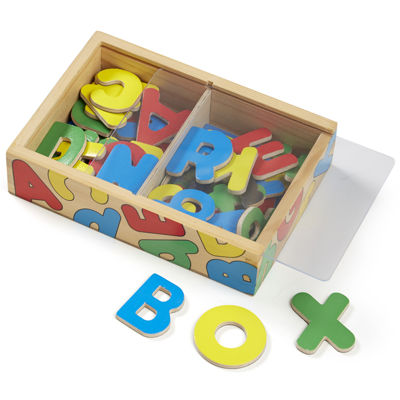 Melissa & Doug Magnetic Wooden Alphabet Set