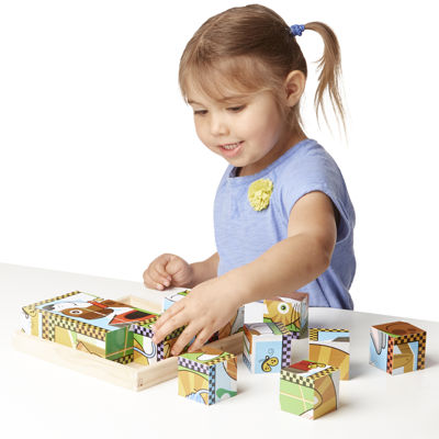 Melissa & Doug Pets Cube Puzzle