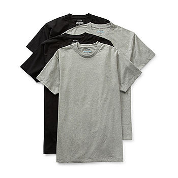 Stafford Dry + Cool Breathable Mesh Mens 4 Pack Short Sleeve Crew Neck  Moisture Wicking T-Shirt - JCPenney