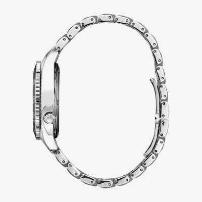 Citizen Sport Luxury Womens Diamond Accent Silver Tone Stainless Steel Bracelet Watch Fe6160-57l