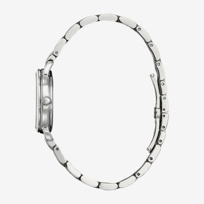 Citizen Dress/Classic Womens Silver Tone Stainless Steel Bracelet Watch Em1050-56a