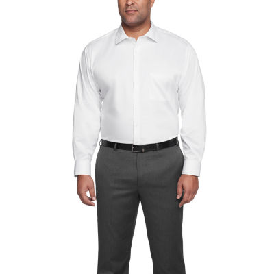 Van Heusen Big and Tall Ultra Flex Mens Regular Fit Wrinkle Free Long ...