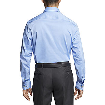 Van Heusen Men's Regular Fit Ultra Wrinkle Free Flex Collar Dress