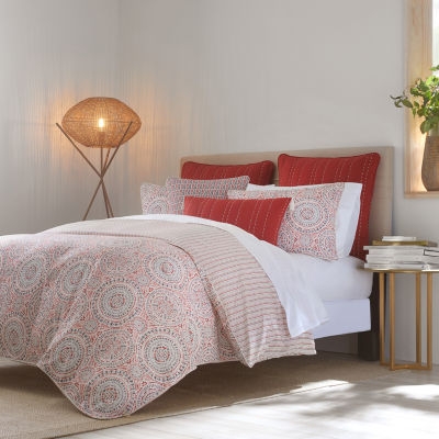Heirlooms Of India Lodi 3-pc. Floral Midweight REVERSIBLE Comforter Set