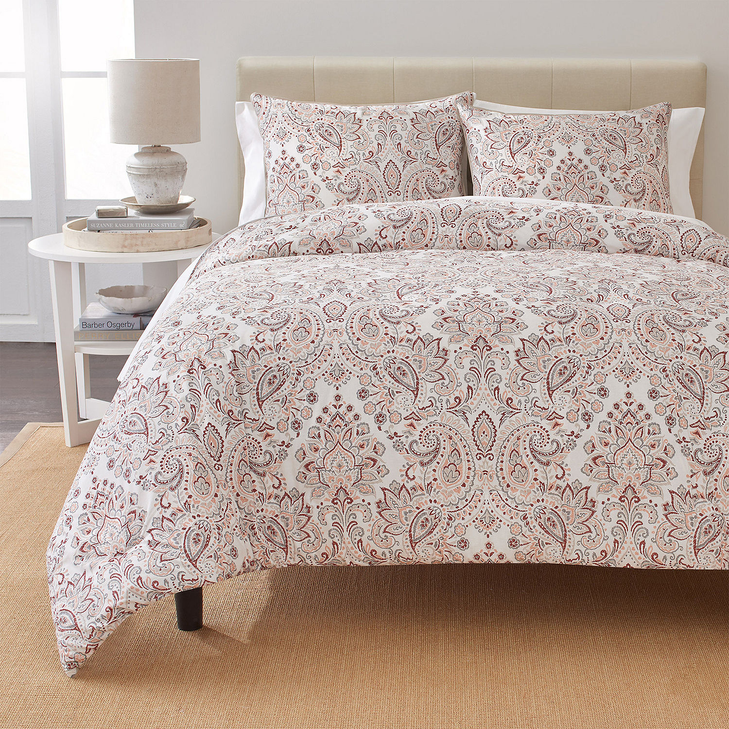Heirlooms Of India Kalampur 3-pc. Floral Midweight Reversible Comforter ...