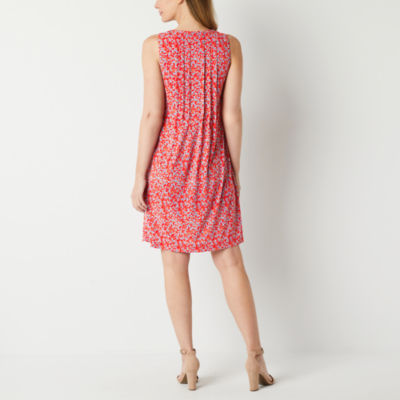 Perceptions Sleeveless Shift Dress