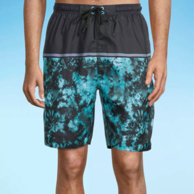 Burnside Mens Quick Dry E-Board Swim Trunk With 8