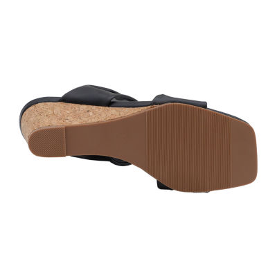 Yoki Arlette-14 Womens Square Slip-On Shoe