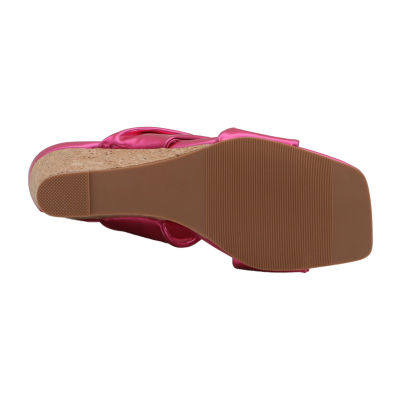 Yoki Womens Arlette-14 Square Slip-On Shoe
