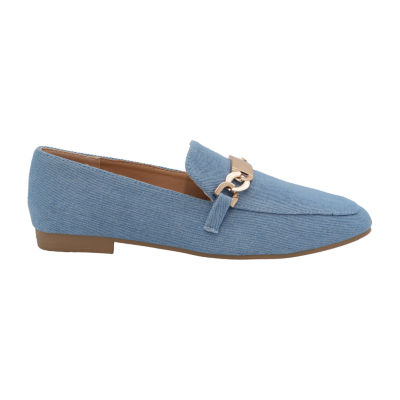Yoki Edline-36 Womens Moc Closed Toe Loafers
