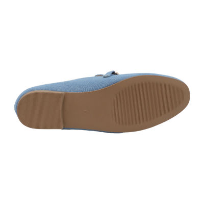 Yoki Edline-36 Womens Moc Closed Toe Loafers
