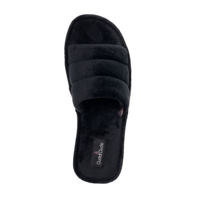 Cuddl Duds Womens Slip-On Slippers