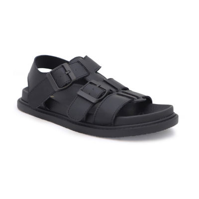 Yoki Womens Radah-02 Adjustable Strap Flat Sandals