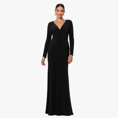 DJ Jaz Long Sleeve Evening Gown