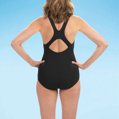 Dolfin Aquashape Conservative Lap Suit Womens One Piece Swimsuit