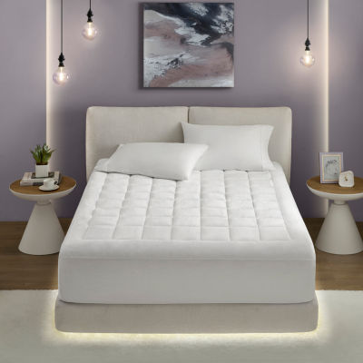 Madison Park Cloud Soft Plush Waterproof Quilted Mattress Pad