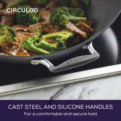 Circulon A1 Series with ScratchDefense 14" Non-Stick Wok