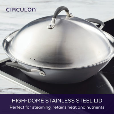 Circulon A1 Series with ScratchDefense 14" Non-Stick Wok