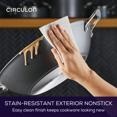 Circulon A1 Series with ScratchDefense 14" Non-Stick Wok