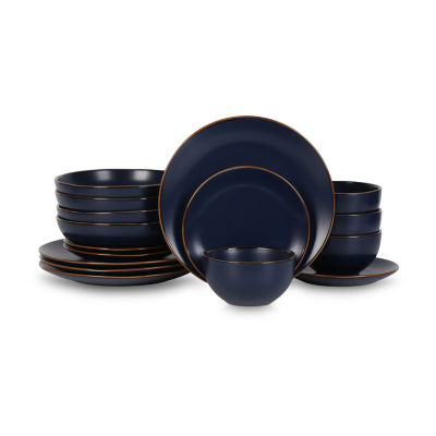 Stone + Lain Brasa 16-pc. Stoneware Dinnerware Set