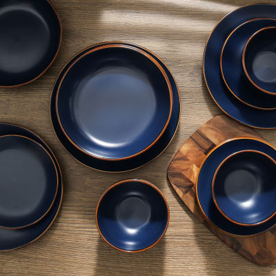 Stone + Lain Brasa 16-pc. Stoneware Dinnerware Set