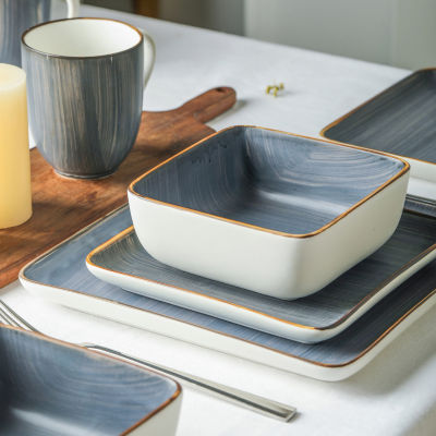 Stone + Lain Esmeralda 16-pc. Porcelain Dinnerware Set