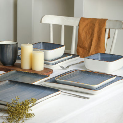 Stone + Lain Esmeralda 16-pc. Porcelain Dinnerware Set