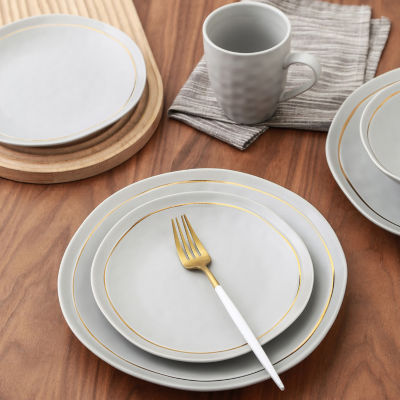 Stone + Lain Clara 16-pc. Porcelain Dinnerware Set