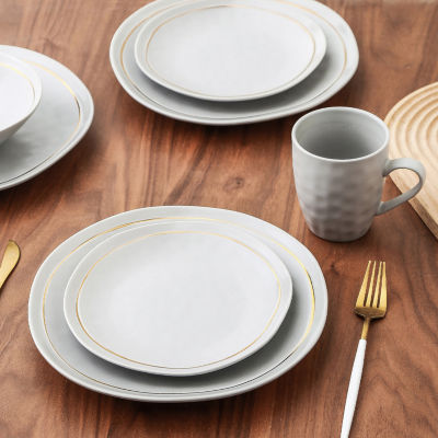 Stone + Lain Clara 16-pc. Porcelain Dinnerware Set