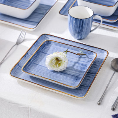 Stone + Lain Esmeralda 16-pc. Porcelain Dinnerware Set