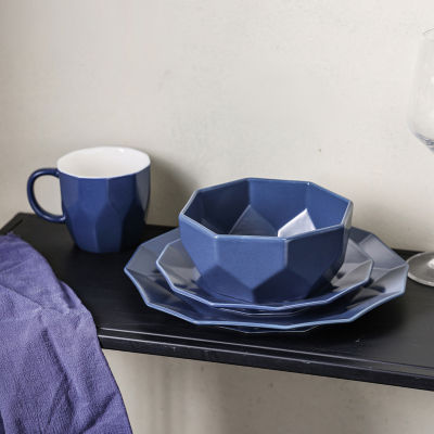 Stone + Lain Jamie 16-pc. Porcelain Dinnerware Set