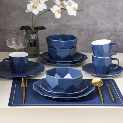 Stone + Lain Jamie 16-pc. Porcelain Dinnerware Set