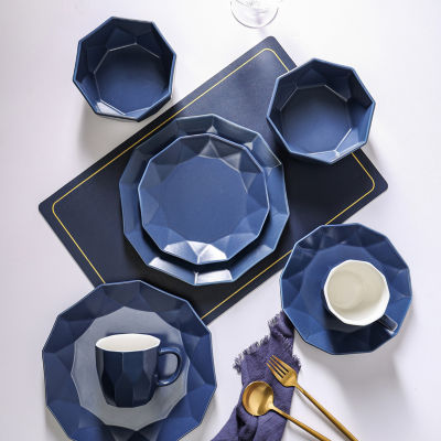 Stone + Lain Jamie 16-pc. Porcelain Dinnerware Set