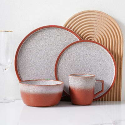 Stone + Lain Vince 16-pc. Stoneware Dinnerware Set