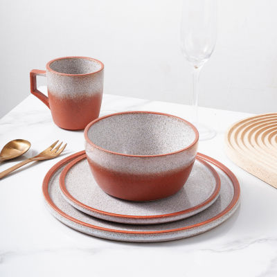 Stone + Lain Vince 16-pc. Stoneware Dinnerware Set