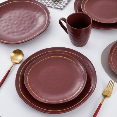 Stone + Lain Clara 16-pc. Porcelain Dinnerware Set