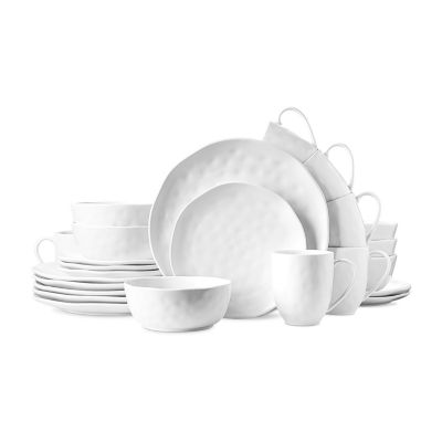 Stone + Lain Ivy 24-pc. Porcelain Dinnerware Set