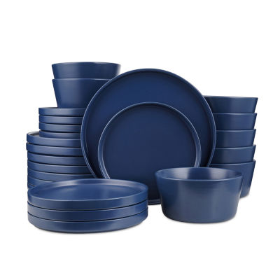 Stone + Lain Chelsea 24-pc. Stoneware Dinnerware Set