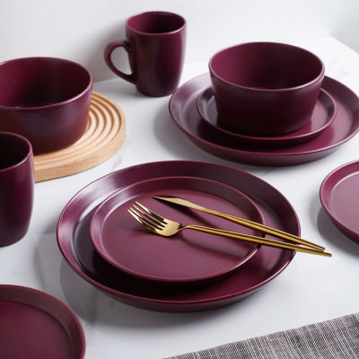 Stone + Lain Michelle 32-pc. Stoneware Dinnerware Set