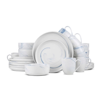 Stone + Lain Everly 24-pc. Porcelain Dinnerware Set