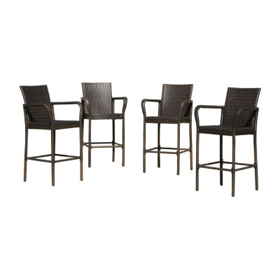 Delfina 4-pc. Patio Bar Stool