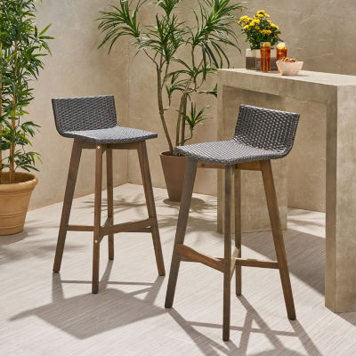 La Brea 2-pc. Patio Bar Stool