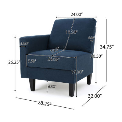 Zahra 5-pc. Track-Arm Chair