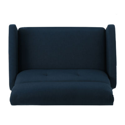 Halima Upholstery Track-Arm Loveseat