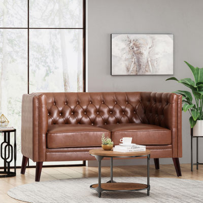 Holasek Track-Arm Upholstered Loveseat