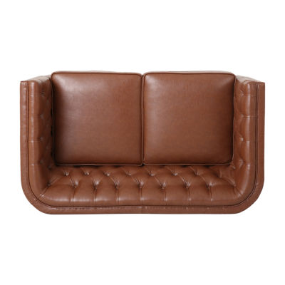 Holasek Track-Arm Upholstered Loveseat