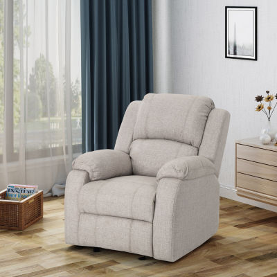 Mozelle Upholstery Track-Arm Recliner