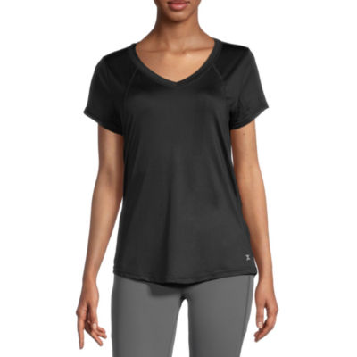 Xersion Womens V Neck Short Sleeve T-Shirt - JCPenney