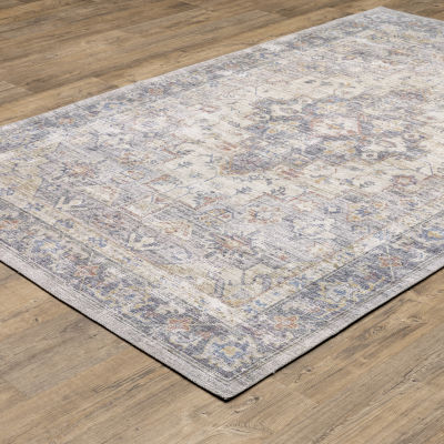 Covington Home Marcel Vintage Medallion Indoor Rectangular Area Rug