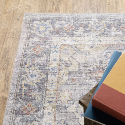 Covington Home Marcel Vintage Medallion Indoor Rectangular Area Rug